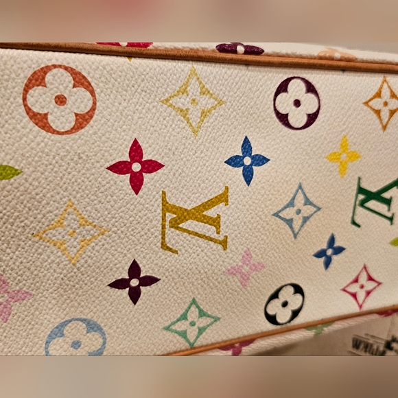 Louis Vuitton Trouville Handbag Multicolor Monogram - Picture 6 of 16